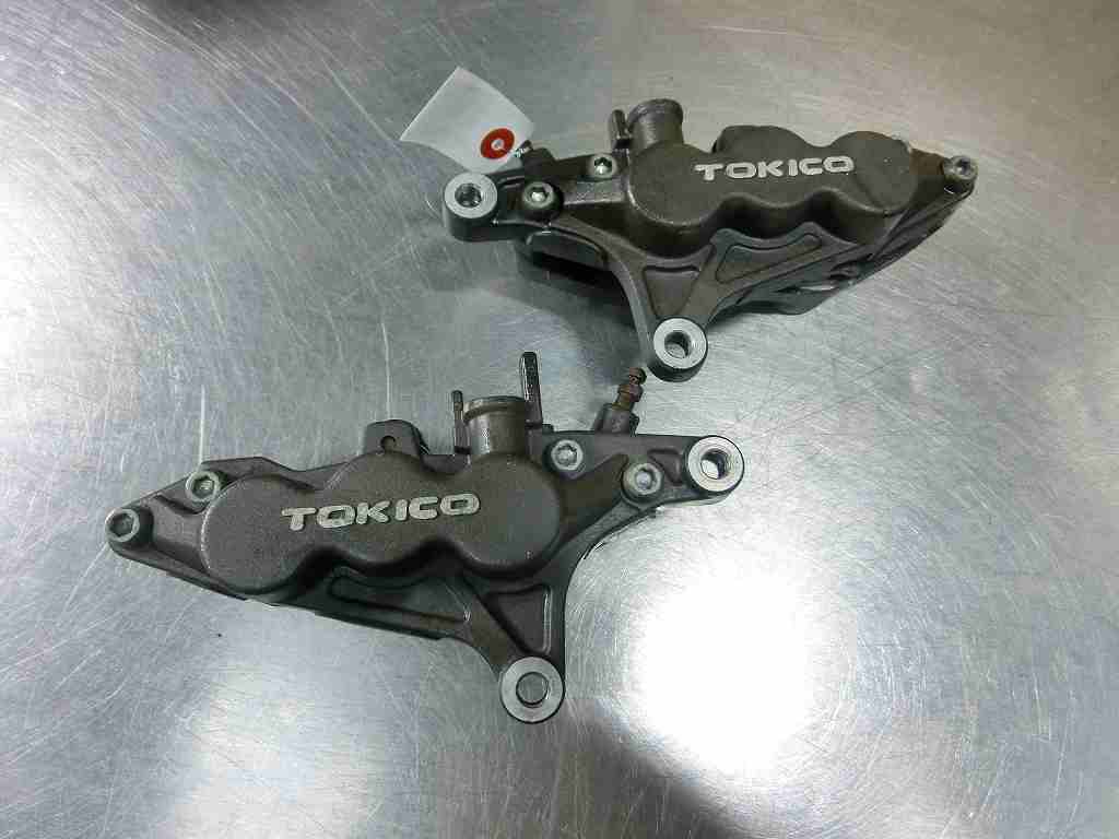 TL1000R トキコ6PODフロントブレーキキャリパー左右セット☆90mm