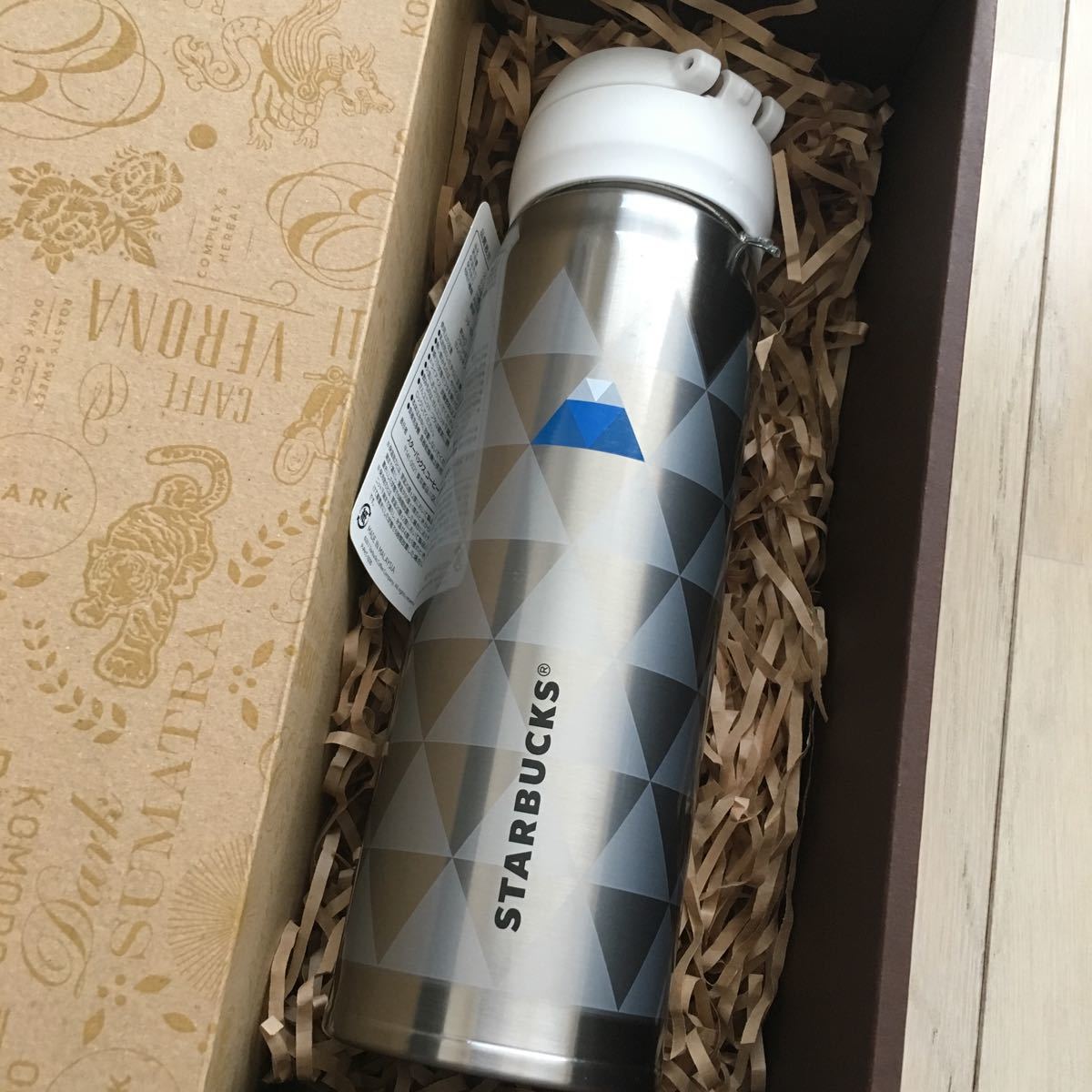 お買い得，得価 追跡 スターバックス ハンディステンレスボトル サーモス ステンレスタンブラー 水筒 富士山 500ml 保温保冷対応 サイレン スタバ(0.5リットル～)｜売買されたオークション情報、yahooの商品情 0.5リットル～