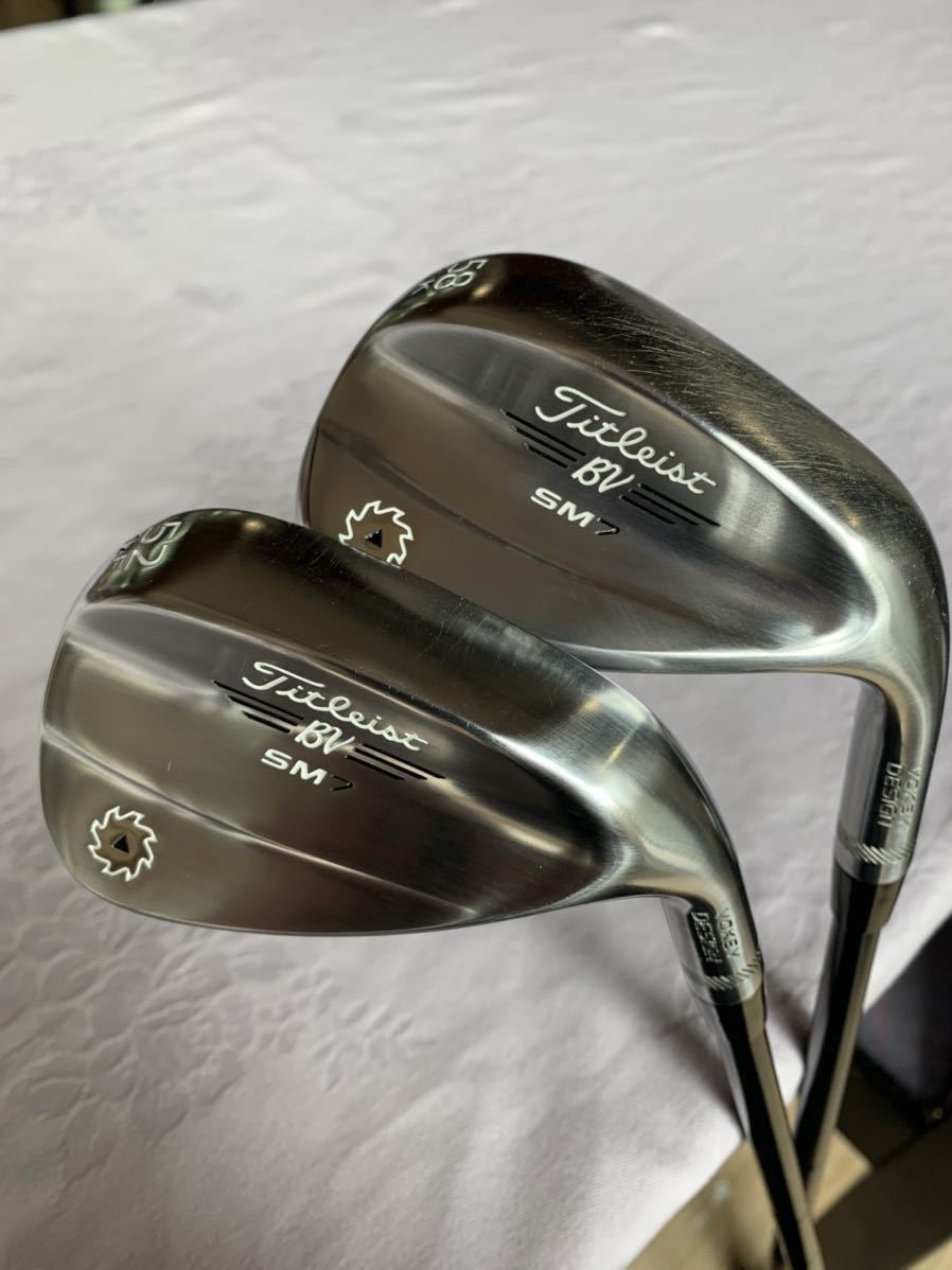 SM7 タイトリスト VOKEY ウェッジ : TITLEIST(タイトリスト) TR 5212F M2S SPIN MILLED ボーケイ ツアークロム Titleist - D(ウェッジ