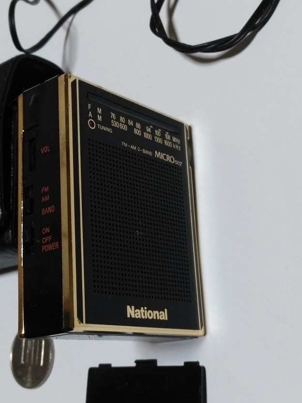 希少 ナショナル 松下電器産業 RF-007 MICRO 007 動作確認済み 希少