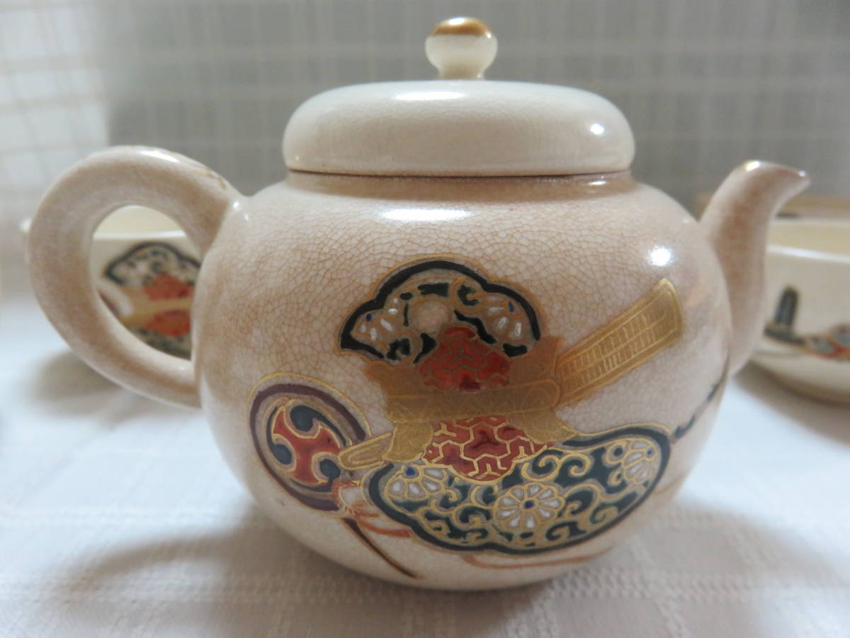 ●清水焼●急須・湯呑・湯冷まし●京焼●煎茶道具・茶器セット●SY16_2