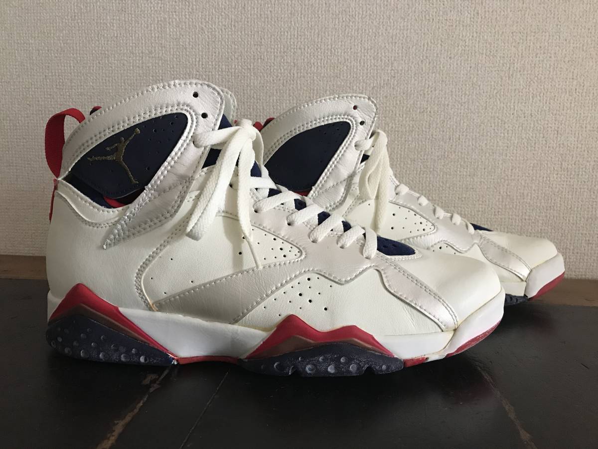 新品未使用 NIKE 1992年製オリジナル【AIR JORDAN 7“OLYMPIC”】 WHT 