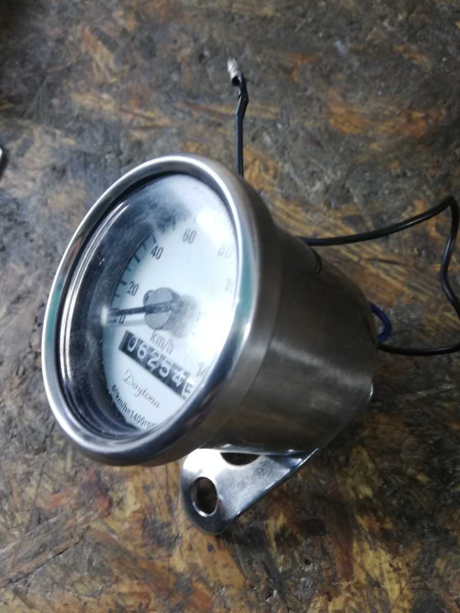 TW200 YAMAHA 即配可 – インジケーターランプ 社外スピードメーターASSY | 難有 ステー 150226TW200(2JL)◎社外スピードメーター スピードメーター（バイク用品｜車用品・バイク用品 tw200 ヤマハ 中古バイク DIRY 安い商品を通販