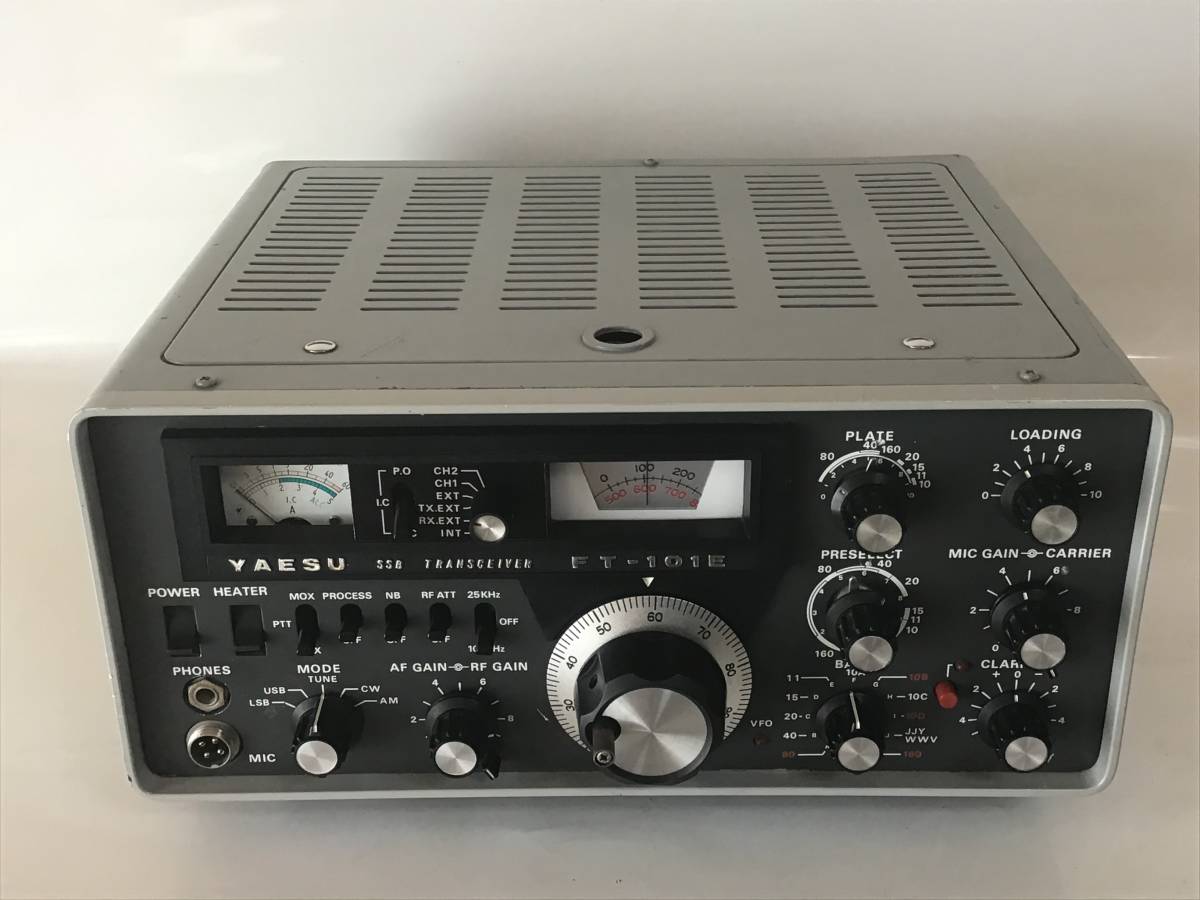 YAESU SSB FT-101E FT-101ES TRANSCEIVER 八重洲無線 Yaesu