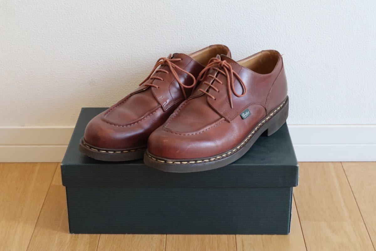 最安値，低価】 パラブーツ シャンボード マロン サイズ10 Paraboot 