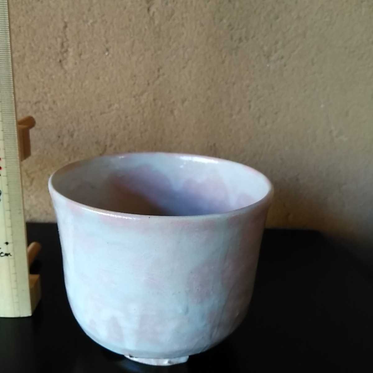 杉本貞光 寺垣外窯 茶道具 立鶴(御本立ツル)茶碗 裏千家十五