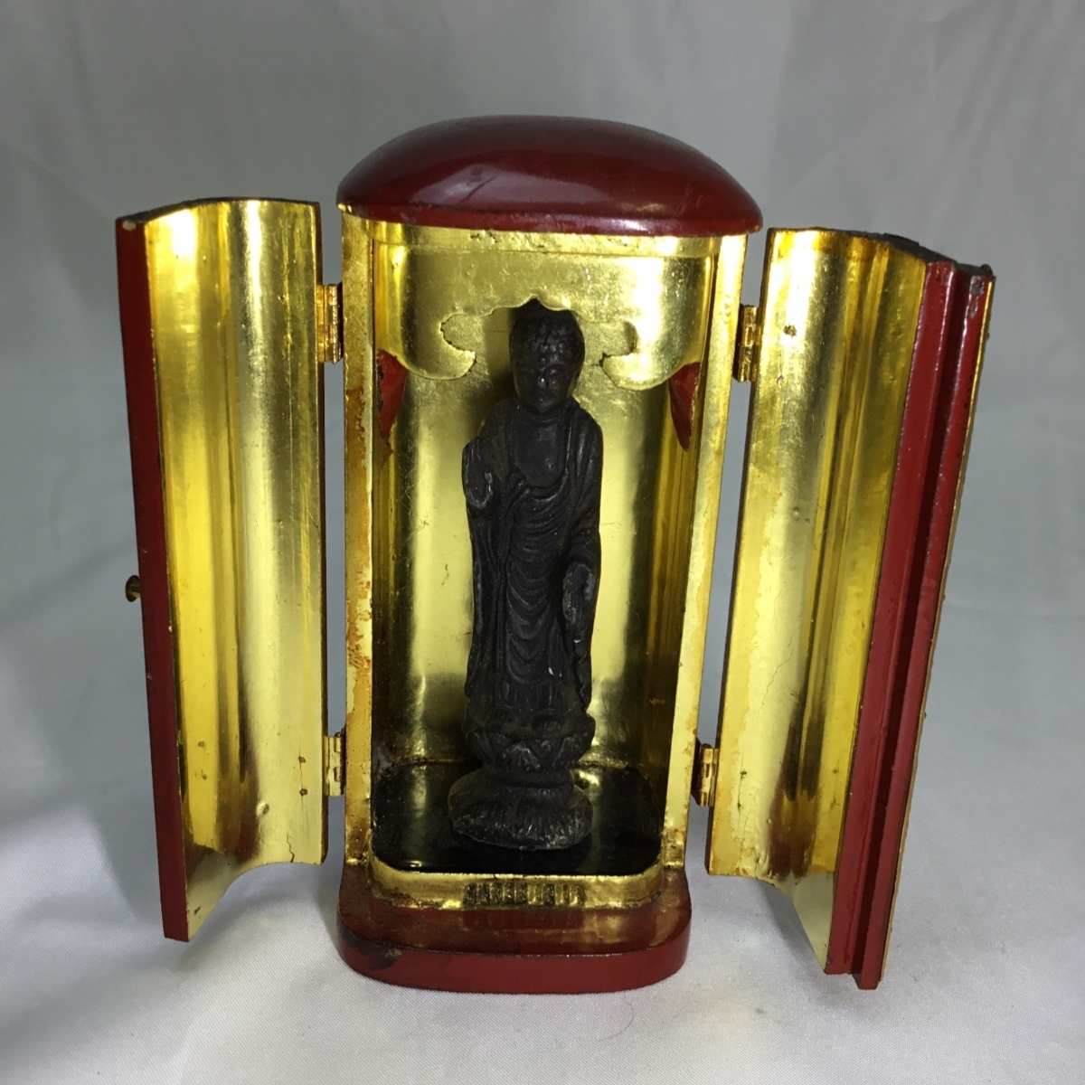 工芸美術大師 虞定良作 木彫 釈迦如来像 仏像 【美品/現状品】逗子 工芸美術大師 虞定良作 木彫 釈迦如来像 仏像 【美品/現状品】逗子