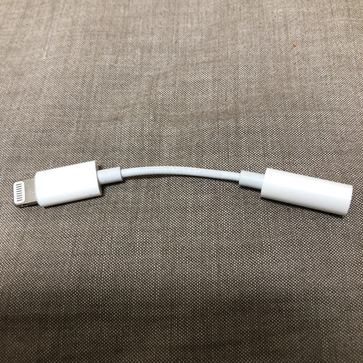 Apple イヤホン変換アダプタ _2