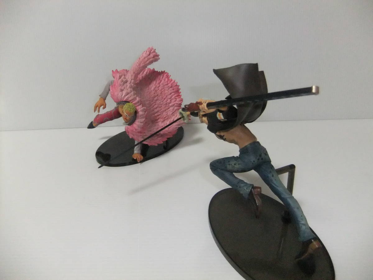 ワンピース Scultures Big 造形王頂上決戦 Special トラファルガー ロー ドフラミンゴ フィギュア One Piece 売買されたオークション情報 Yahooの商品情報をアーカイブ公開 オークファン Aucfan Com