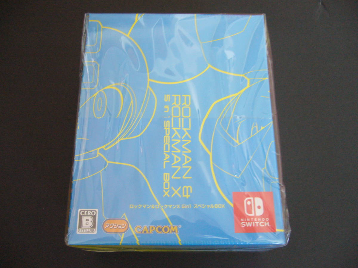 ◇ 新品 Nintendo Switch ロックマン＆ロックマンX 5in1 スペシャルBOX