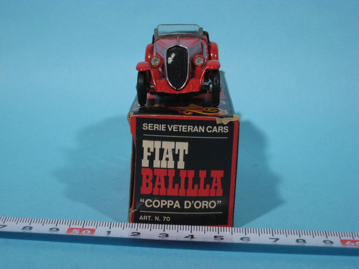 貴重 マーキュリー 1/43 No70 フィアット バリラ コッパ・ドーロ