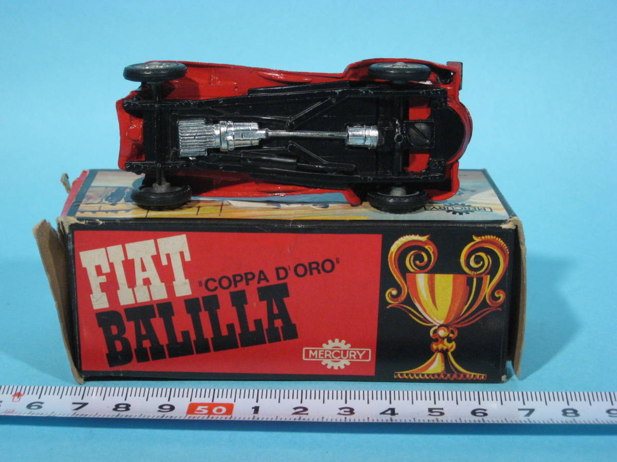 貴重 マーキュリー 1/43 No70 フィアット バリラ コッパ・ドーロ