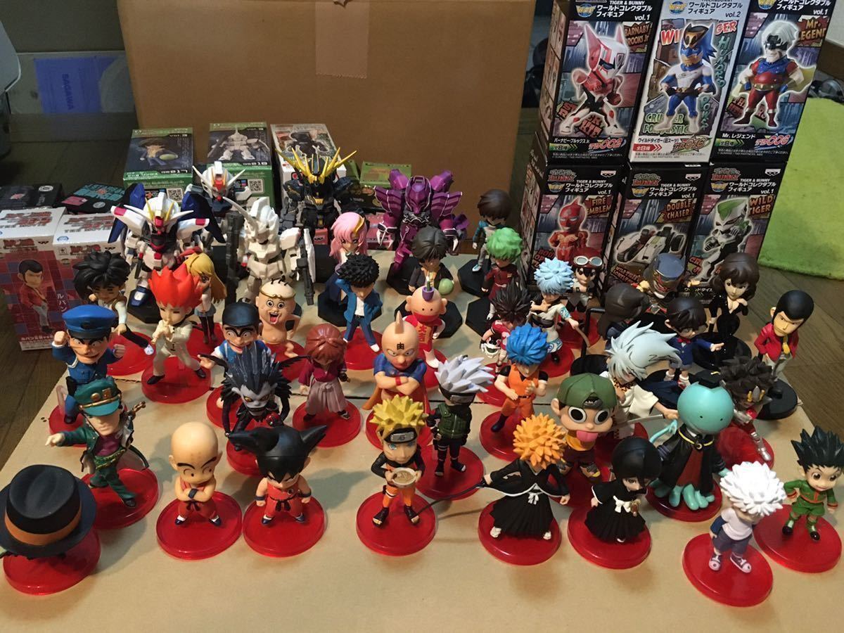 ワーコレ フィギュア セット ジャンルバラバラ まとめ売り ワーコレ コレクタブル フィギュア ジャンプ JUMPドラゴンボール