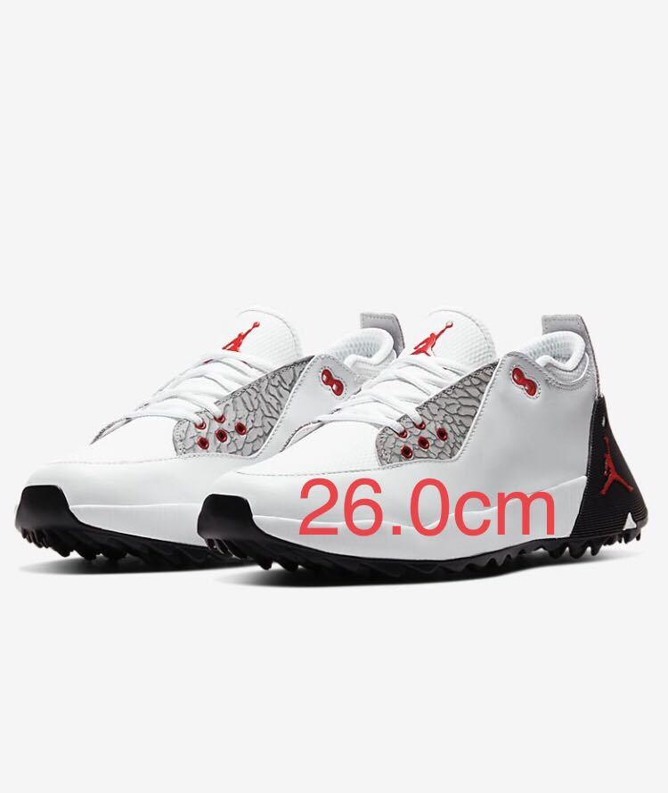 人気セール，お得 26 NIKE ナイキ ジョーダンADG 2 ホワイト ゴルフ(26.0cm)｜売買されたオークション情報、yahooの商品情報をアーカイブ公開 - オークファン 26.0cm