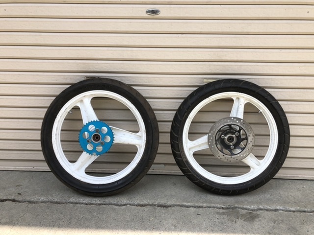 大人気，新作 ホンダ NS50F ホイール フロントリアセット AC08 品 レーサー ストリート 峠 旧車 レストア(セット)｜売買されたオークション情報、yahooの商品情報をアーカイブ公開 - オークファン ホンダ用