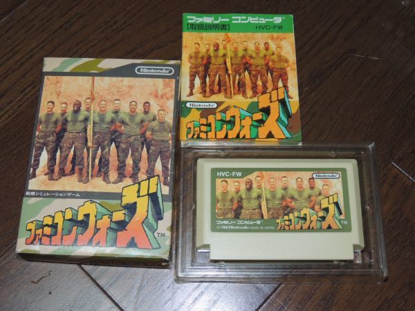 箱説有り】ファミコンソフト ファミコンウォーズ ファミコンウォーズ