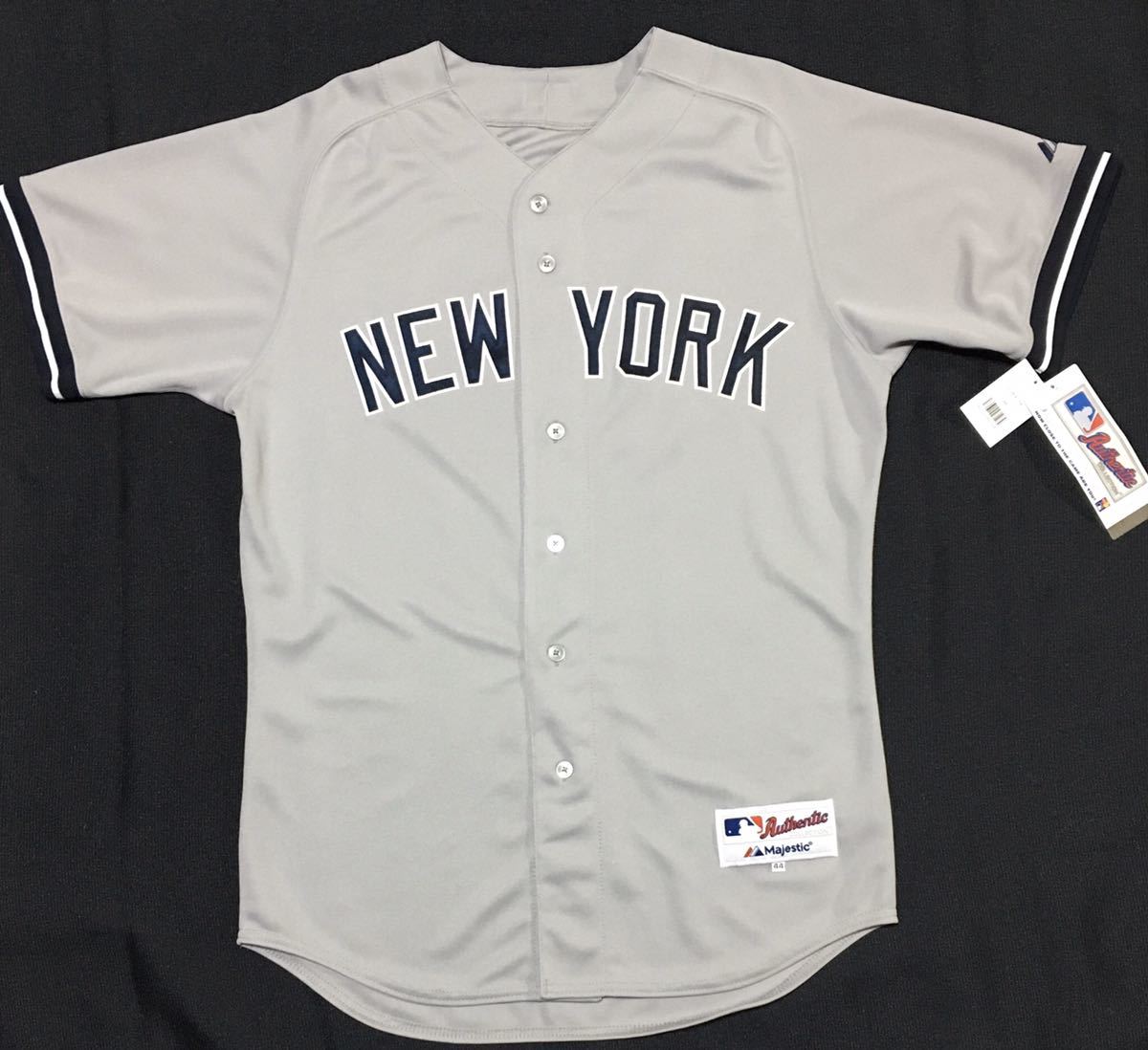  アメリカ製 Majestic マジェスティック MLB ニューヨークヤンキース 田中将大選手 オーセンティックユニホーム 40/M グレー USA製(メジャーリーグ)｜売買されたオークション情報、yahooの商品情報 メジャーリーグ