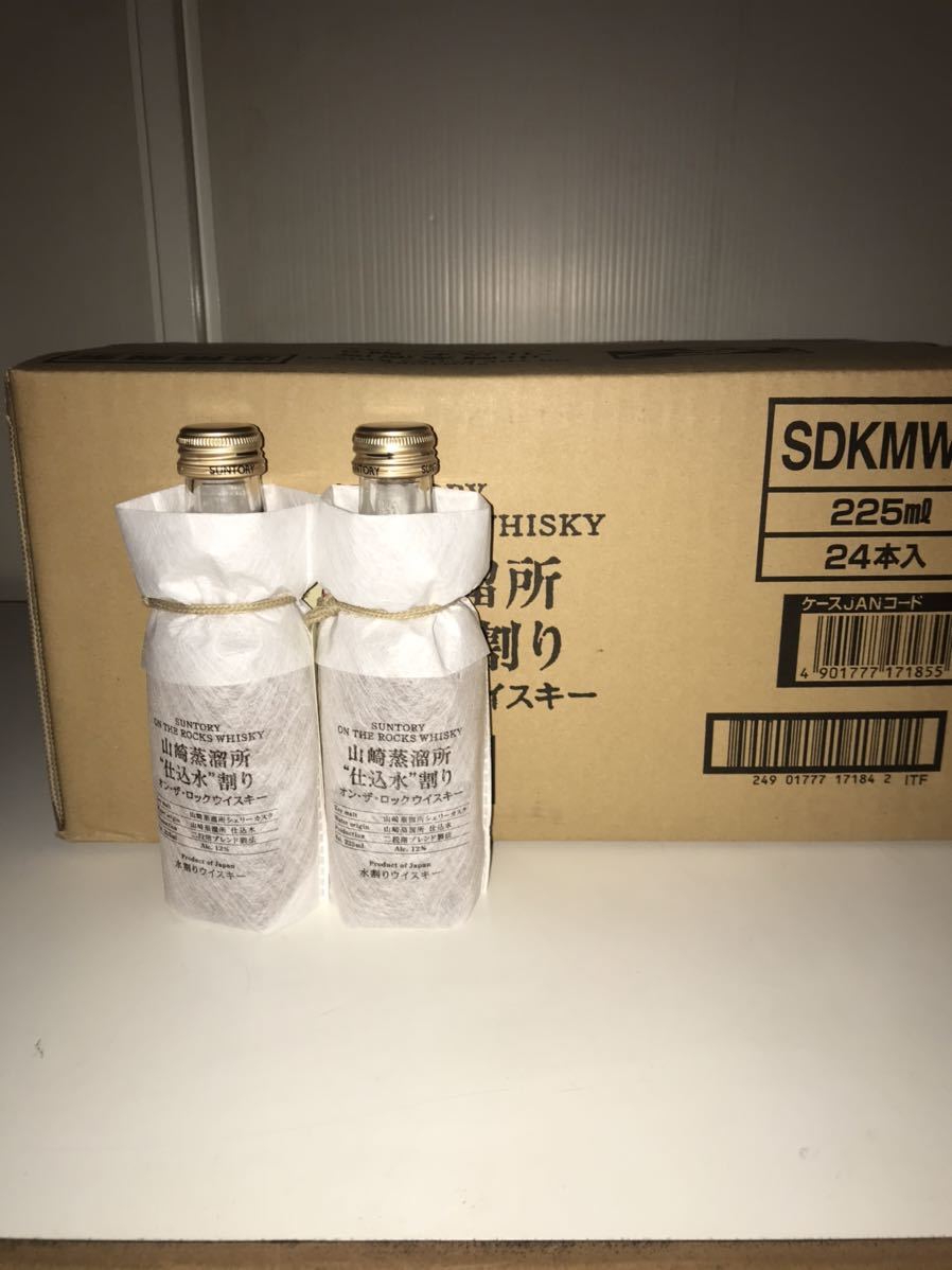 サントリー 山崎蒸溜所 仕込水割り オン・ザ・ロック 10本セット 飲料・酒