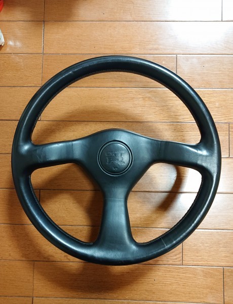 日産 純正 BNR32 GT-R ステアリング GTR R32