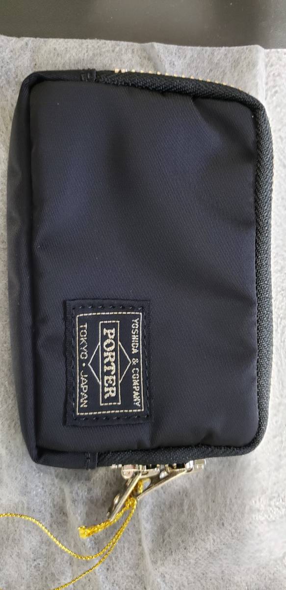 お得，送料無料】 ポーター エルファイン L-fineマルチケース 裏地レッド