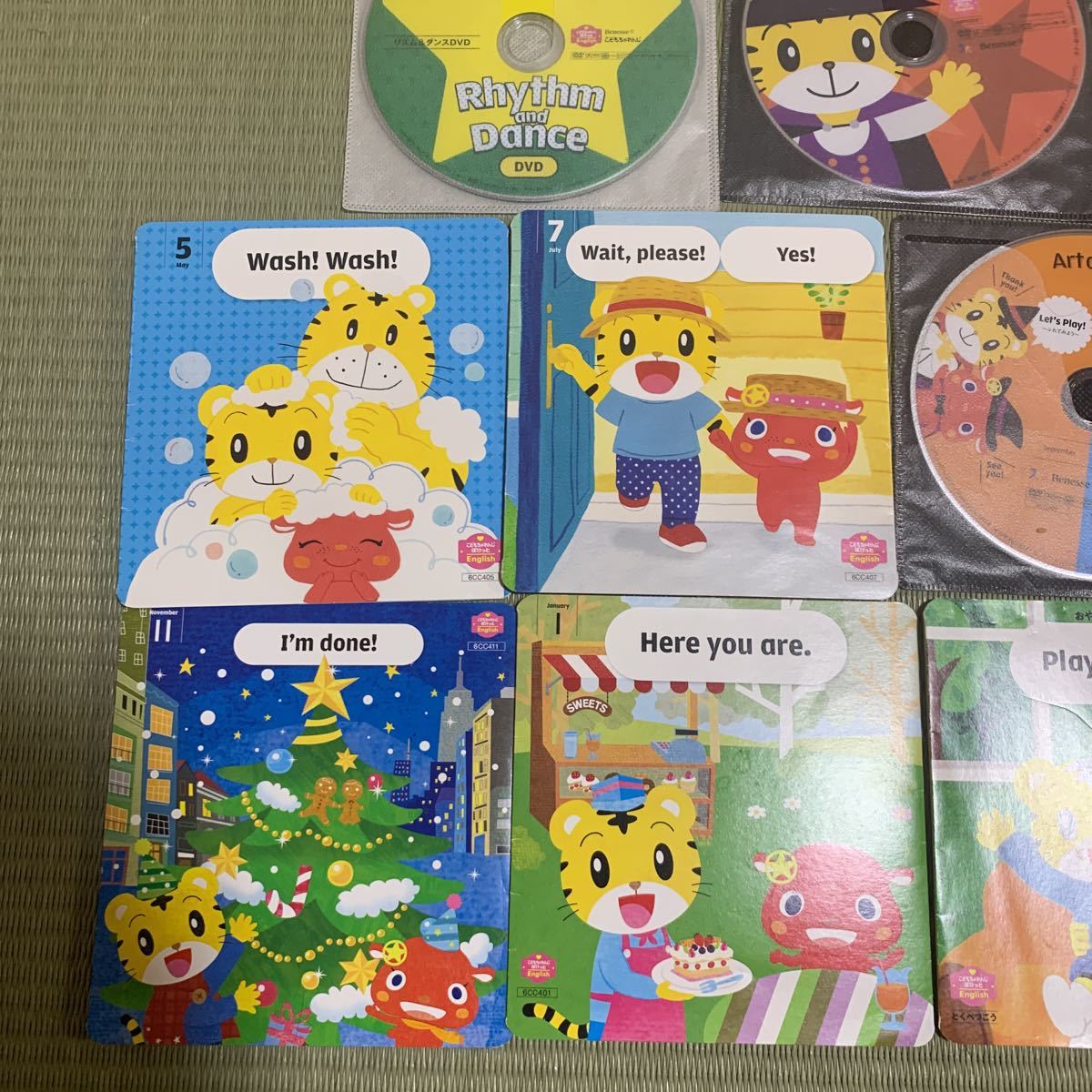 DVD こどもちゃれんじ English ぽけっと - 8枚セット 1年分 メルカリ