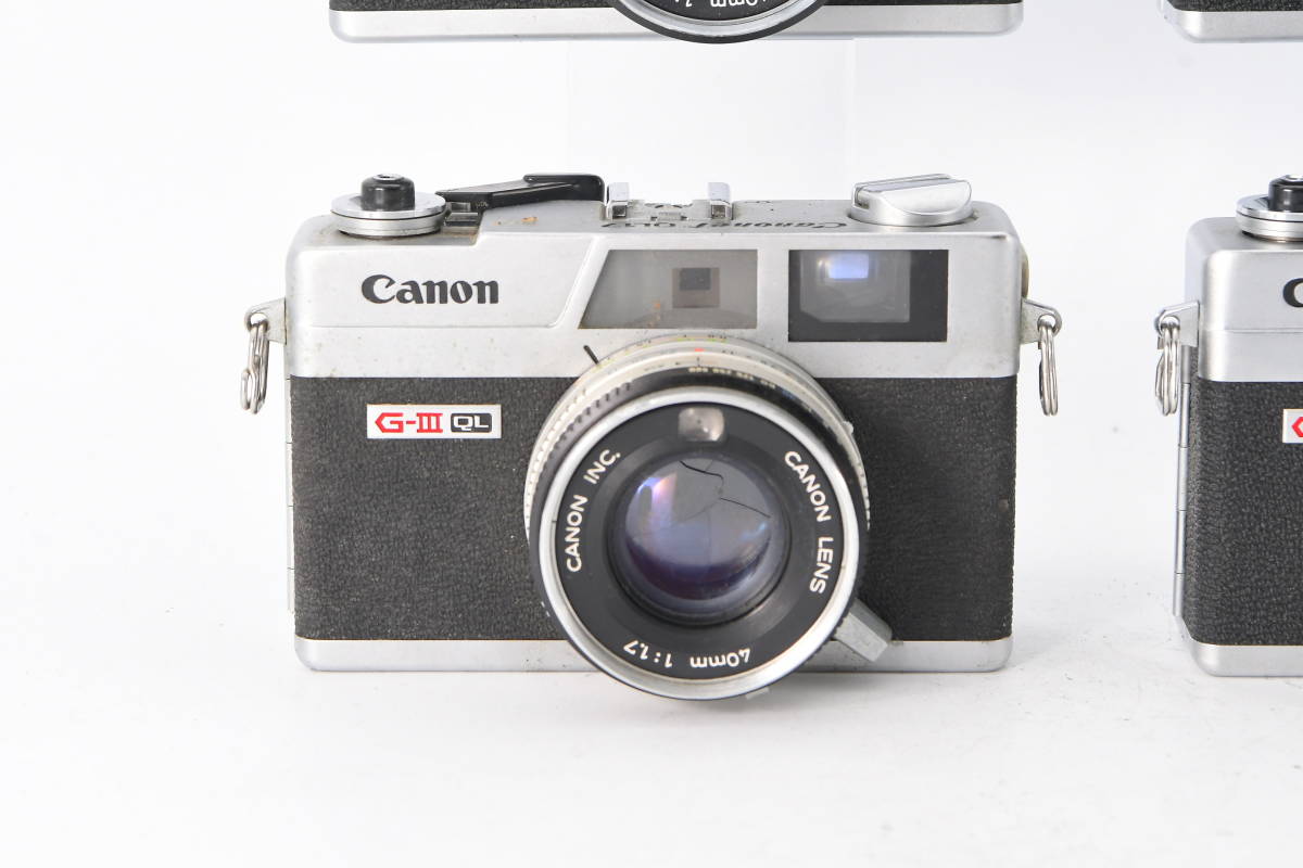S918 Canon キヤノン Canonet QL-17 QL-19 G-III レンジファインダー