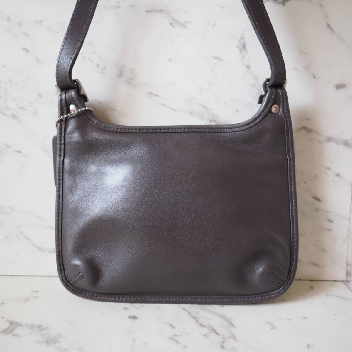 オールドコーチ COACH レザー ショルダーバッグ ポシェット 斜めがけ 