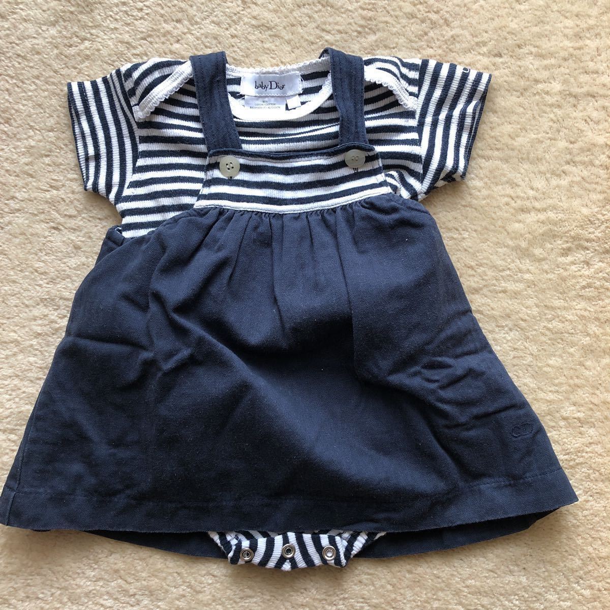 ベビーディオール セットアップ ロンパース 70 85サイズ 女の子 6m ファミリア ミキハウス ラルフ ワンピース ティーシャツ 80 75 84cm 売買されたオークション情報 Yahooの商品情報をアーカイブ公開 オークファン Aucfan Com