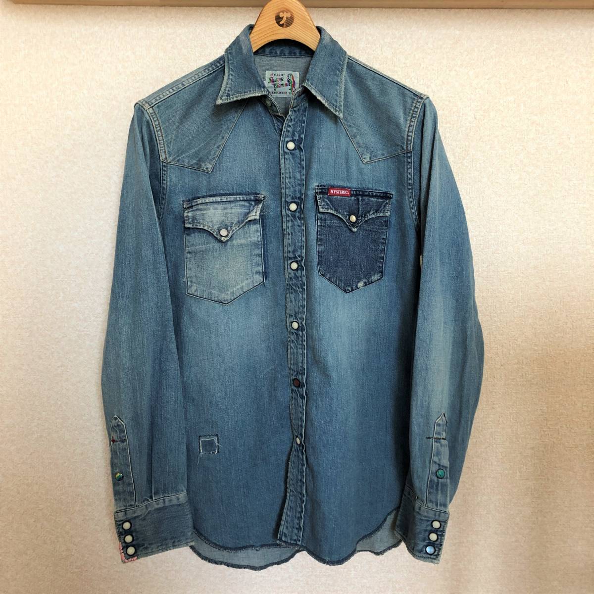 レア】ヒステリックグラマー HYSTERIC GLAMOUR デニム ウエスタン  