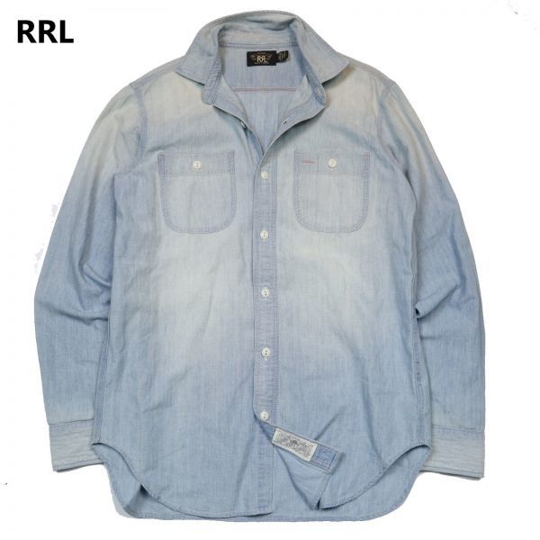 デニム RRL SCHLUSSEL 12oz シュリセル シャツ（メンズファッション）の通販 シャツの通販 - メルカリ 0 USED加工デニム長袖シャツ | Denim KGR by &frasl;