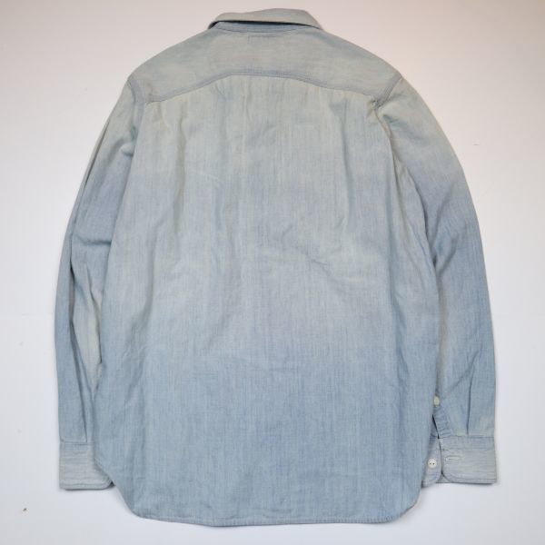 デニム RRL SCHLUSSEL 12oz シュリセル シャツ（メンズファッション）の通販 シャツの通販 - メルカリ 0 USED加工デニム長袖シャツ | Denim KGR by &frasl;