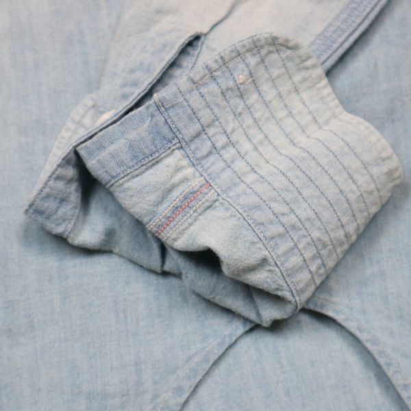 デニム RRL SCHLUSSEL 12oz シュリセル シャツ（メンズファッション）の通販 シャツの通販 - メルカリ 0 USED加工デニム長袖シャツ | Denim KGR by &frasl;