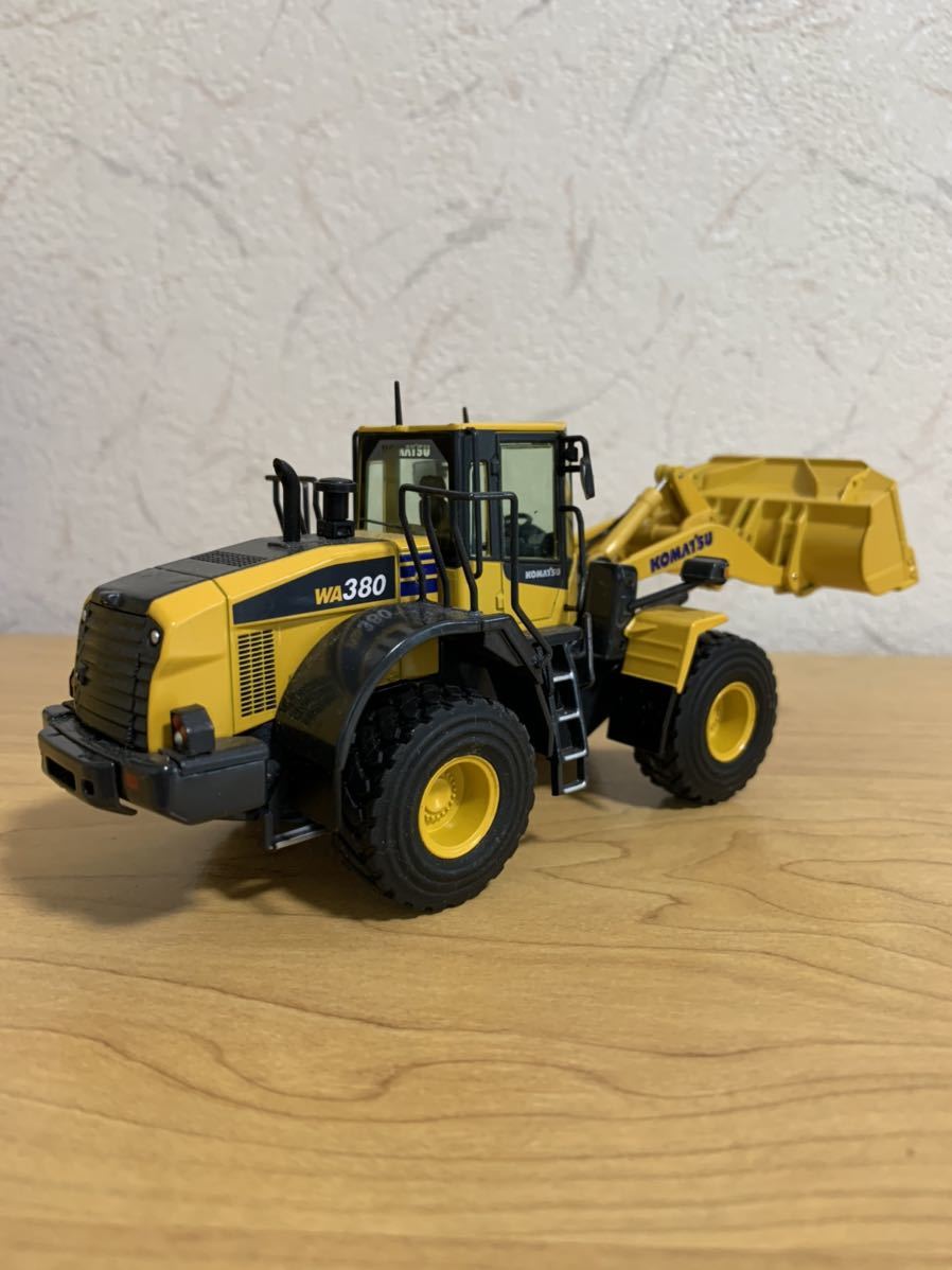 Komatsu NZG Loader WA380-7 1⁄50 Wheel 1:50 wheel 0 WA380-8 diecast