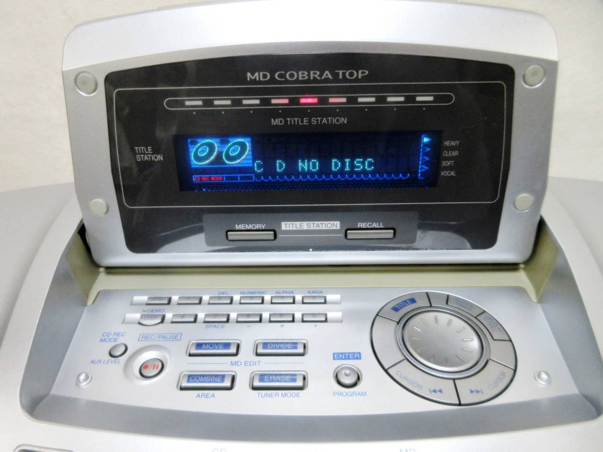 Panasonic/パナソニック パーソナルMDシステム COBRA TOP コブラトップ