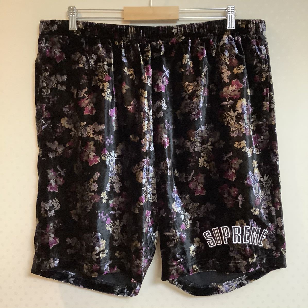 Supreme シュプリーム 2019A/W Floral Velour Short フローラル ベロア