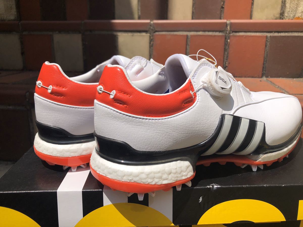 アディダス | 0 ゴルフTOUR360 ゴルフシューズ - ジャパン ホワイト BOA メンズ adidas Tour360 Golf シューズ アディダスツアー360の通販 スパイクレス