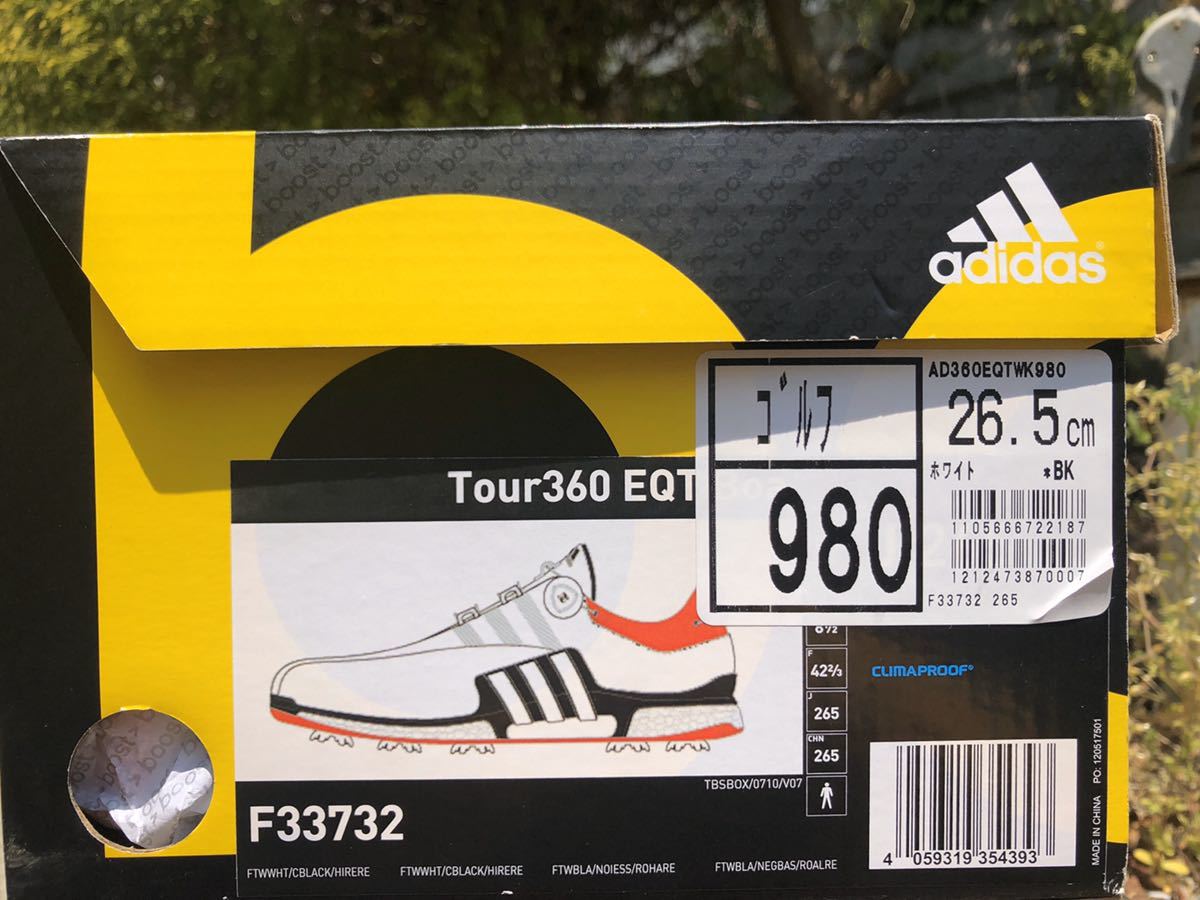 アディダス | 0 ゴルフTOUR360 ゴルフシューズ - ジャパン ホワイト BOA メンズ adidas Tour360 Golf シューズ アディダスツアー360の通販 スパイクレス