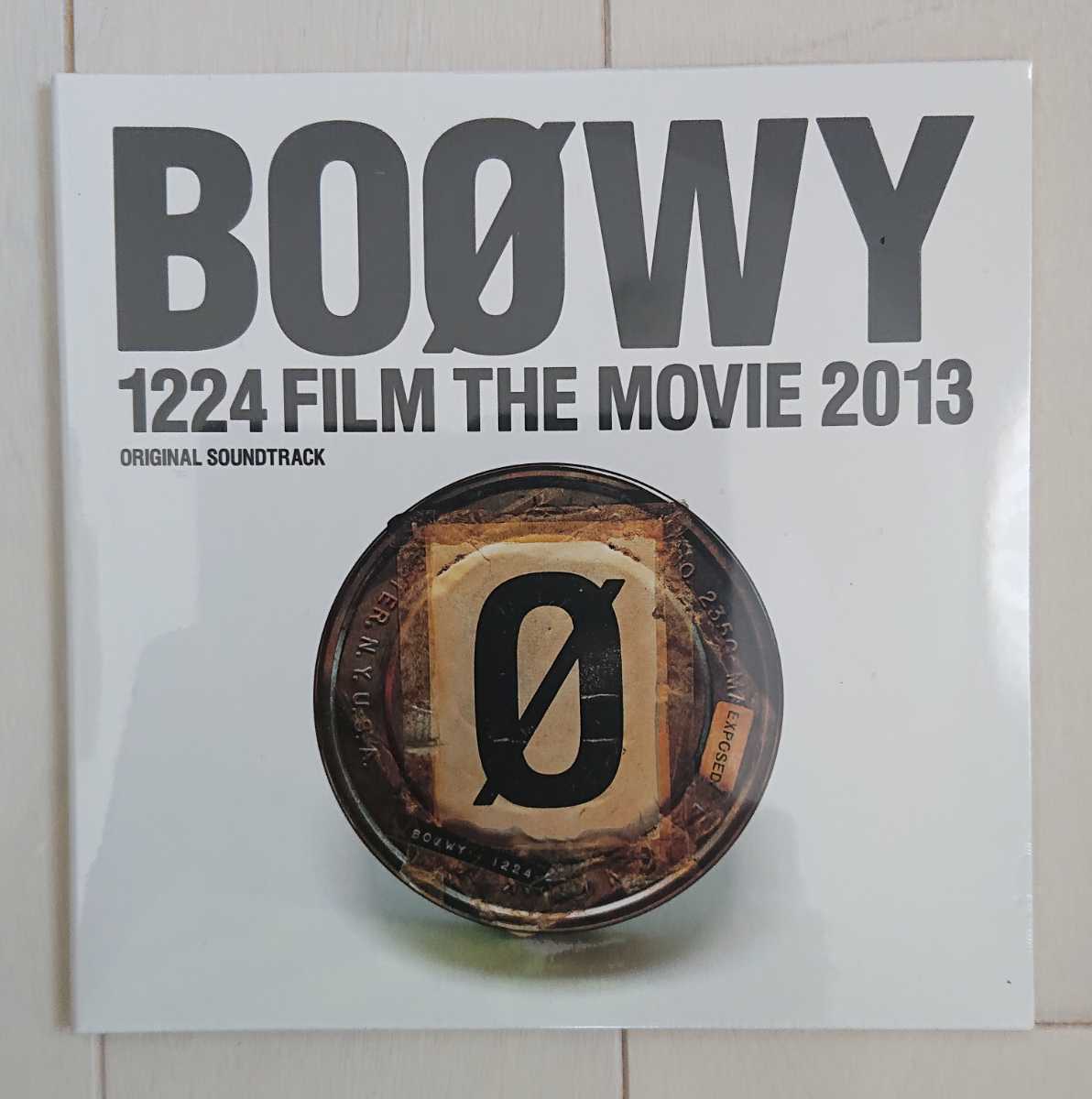 ★期間限定値下★BOOWY 1224 FILM THE MOVIE 2013-ORIGINAL SOUND TRACK([Blu-spec CD2])(フィルム未開封・未使用品)