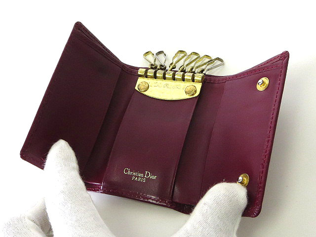 クリスチャンディオール Christian Dior キーケース 6連 財布 札入れ