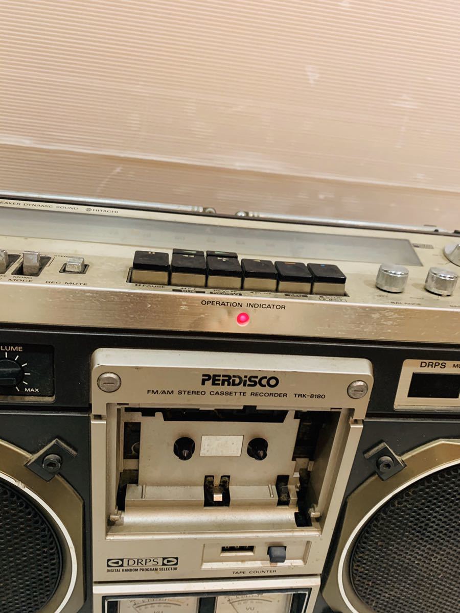 i93 必見! HITACHI 日立 PERDISCO パディスコ TRK-8180 FM AM ステレオ