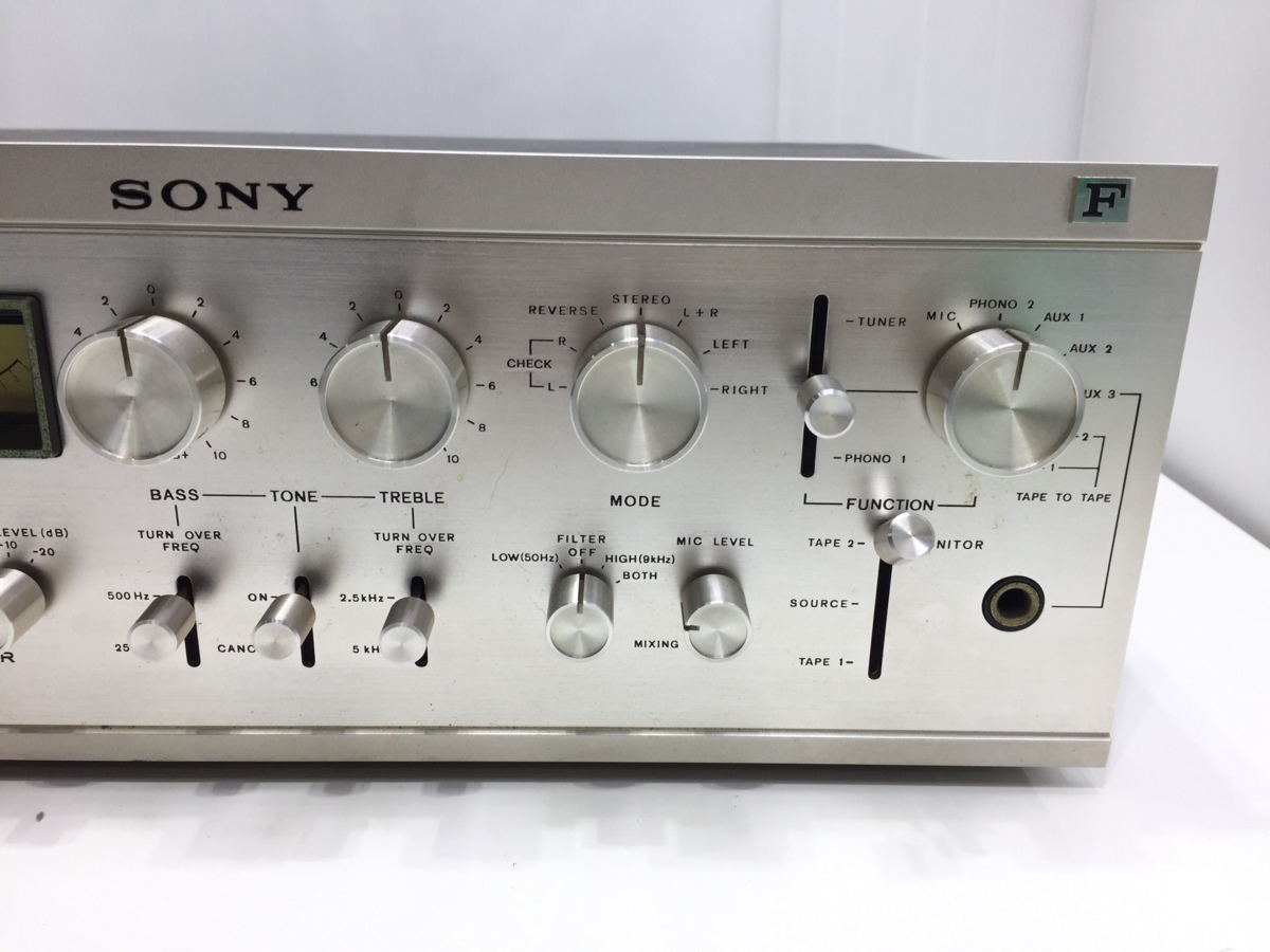 美品・動作品 SONY TA-1055A プリメインアンプヴィンテージ 【ジャンク