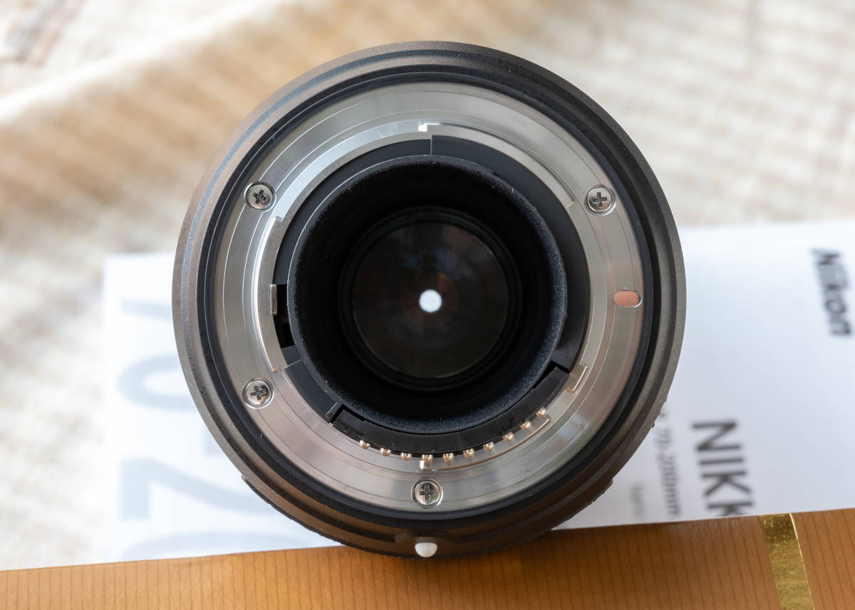 ☆ AF-S NIKKOR 70-200mm F4 G ED VR ☆ 製造番号820458xx !! ☆ 取説・元箱有り!! ☆_6