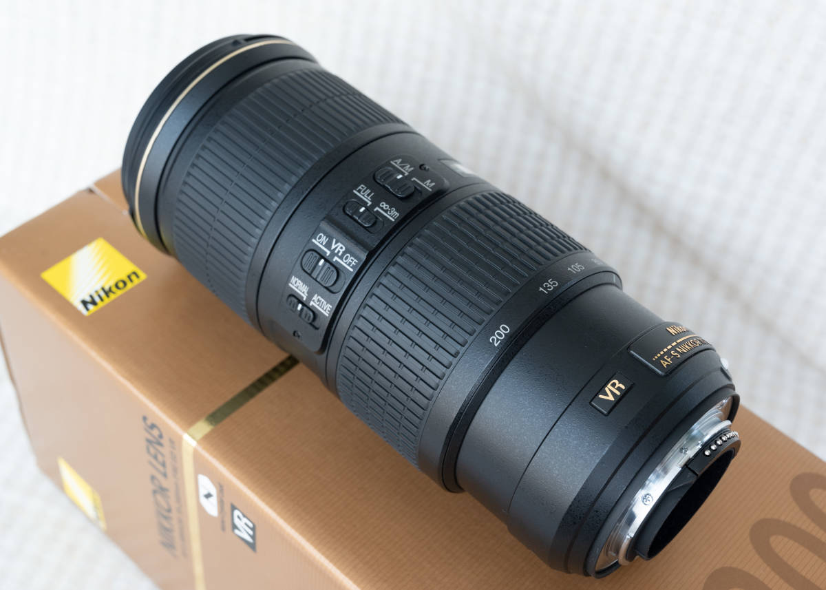 ☆ AF-S NIKKOR 70-200mm F4 G ED VR ☆ 製造番号820458xx !! ☆ 取説・元箱有り!! ☆_8