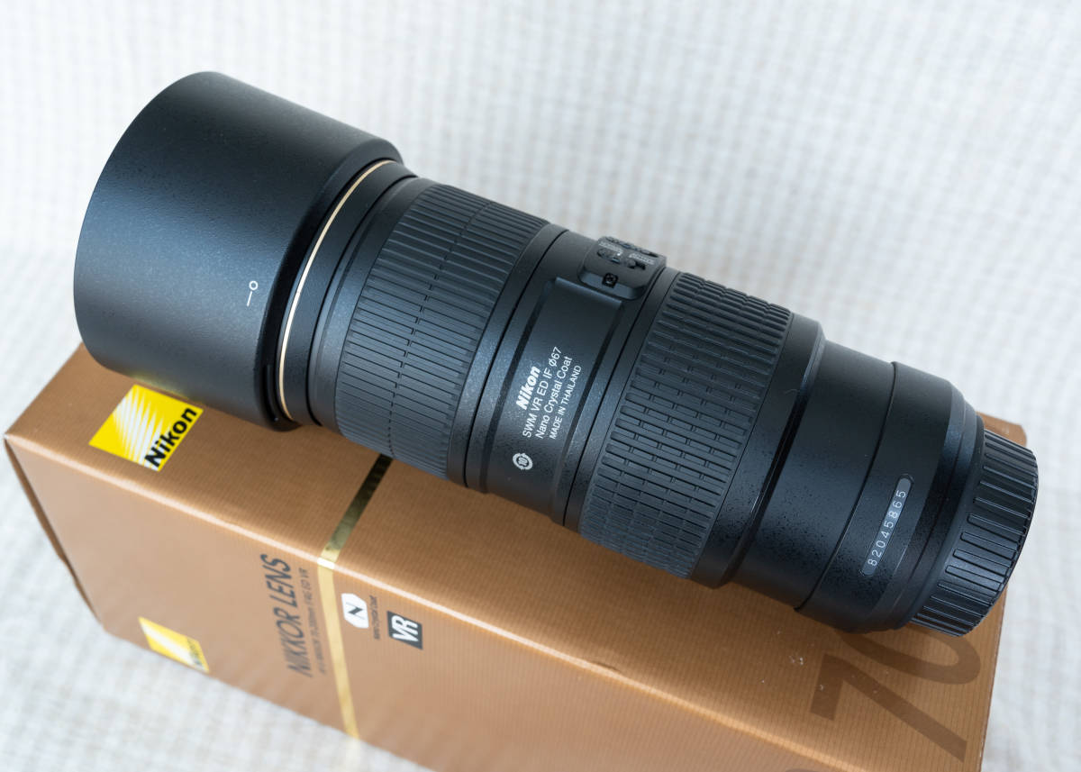 ☆ AF-S NIKKOR 70-200mm F4 G ED VR ☆ 製造番号820458xx !! ☆ 取説・元箱有り!! ☆_9