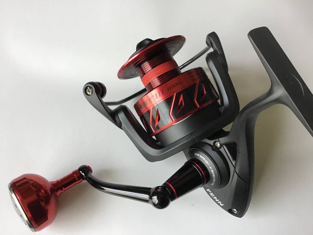 【新品，2026】 PENN Fierce FRC ペン フィアース Ⅲ 6000 スピニングリール(ペン)｜売買されたオークション情報、yahooの商品情報をアーカイブ公開 - オークファン ペン