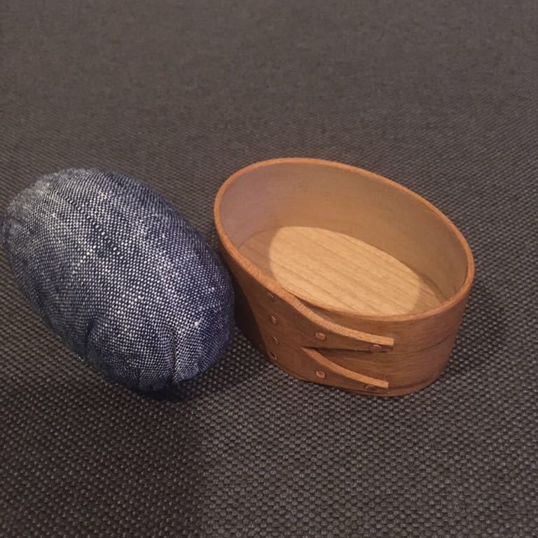 井藤昌志さん ピンクッション 針山 OVAL BOXオーバルボックス