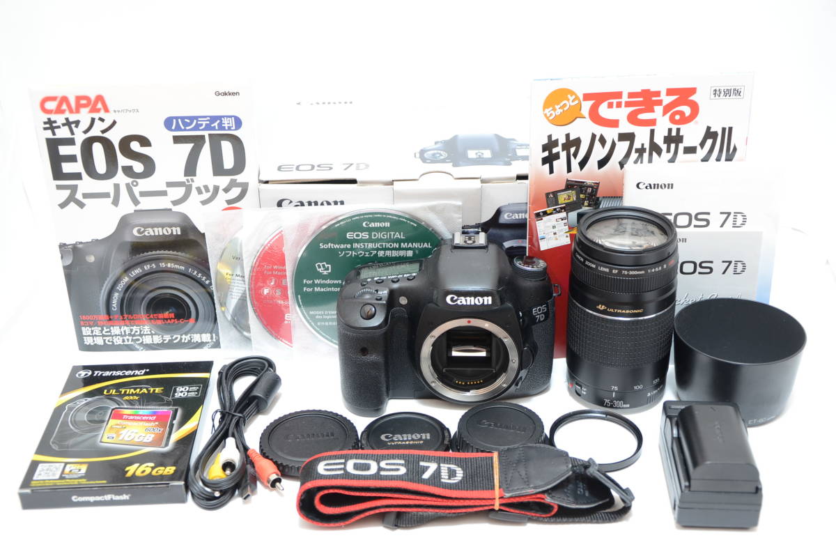 ◆付属品完備!!◆Canon キャノン EOS 7D 超望遠レンズセット!!　メイン機種としてもおススメします!!_1