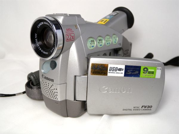 Canon M30 FV キャノン DM-FV ビデオカメラ M300 MiniDV対応 カメラ