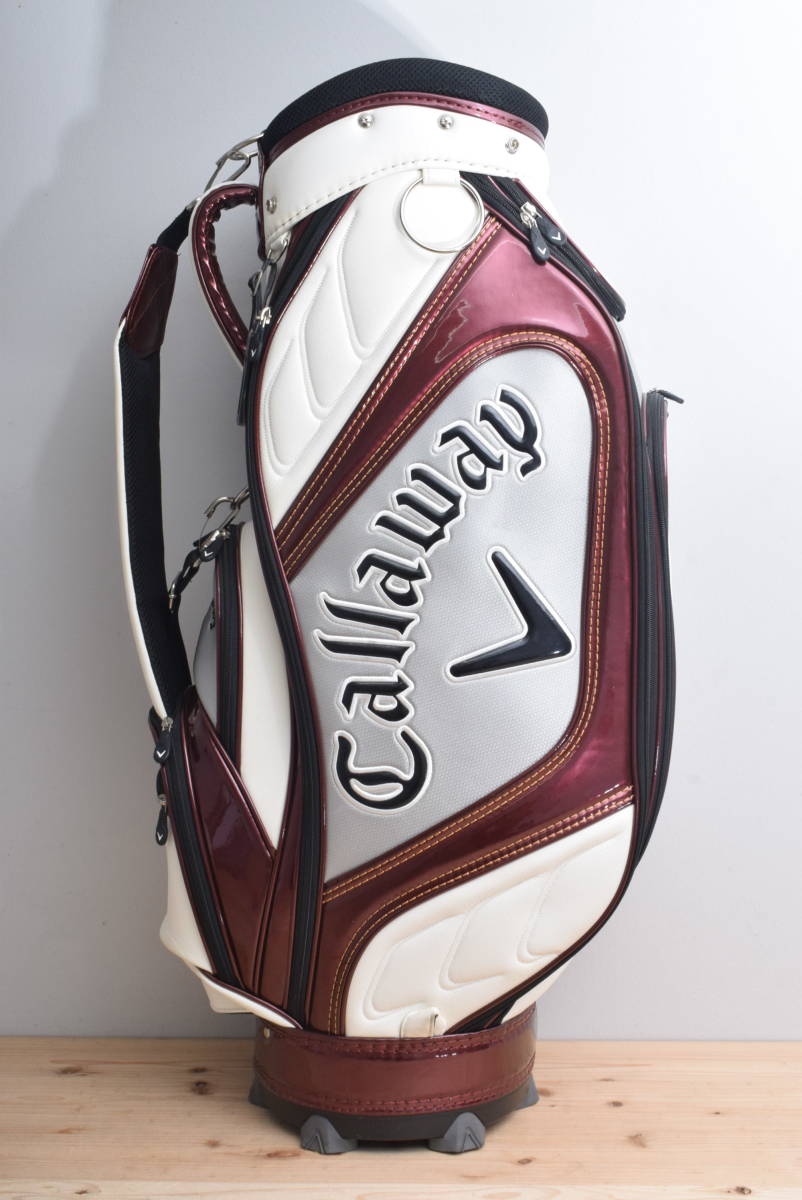 キャディバッグ キャロウェイ | Callaway JM 0 9.0型 1 キャロウェイ(Callaway) Sport シェブ スタンド ホワイト スポーツ CRT Red