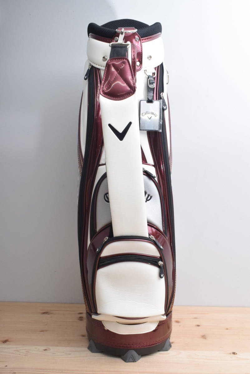 キャディバッグ キャロウェイ | Callaway JM 0 9.0型 1 キャロウェイ(Callaway) Sport シェブ スタンド ホワイト スポーツ CRT Red
